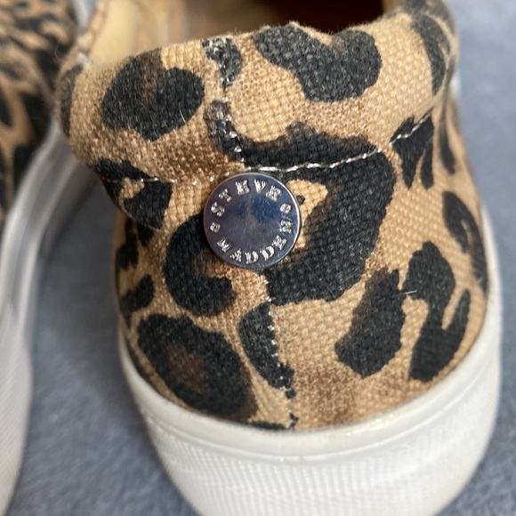 Steve Madden Women's Gills Fashion Sneaker Leopard Size 8.5 - Picture 5 of 9